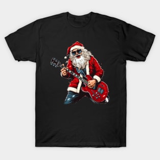 Guitar Santa T-Shirt